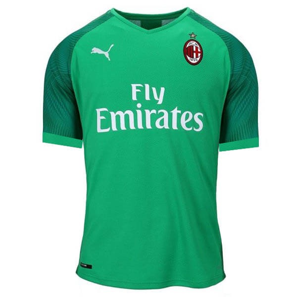 Tailandia Camiseta AC Milan 1ª Portero 2019-2020 Verde